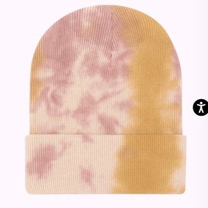 Los Angeles Apparel classic cuff tie dye beanie